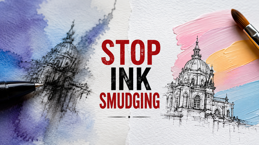 Why Your Fineliners Bleed Under Paint & How to Stop It | Sayes