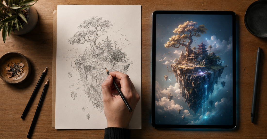 From Paper to Digital Art: Why It Feels So Hard (And How to Actually Make It Work)