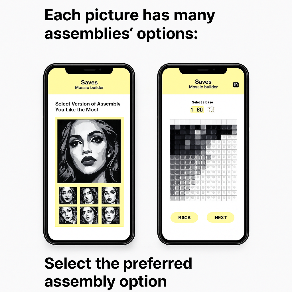SAYES™ | Custom Photo Mosaic Kit
