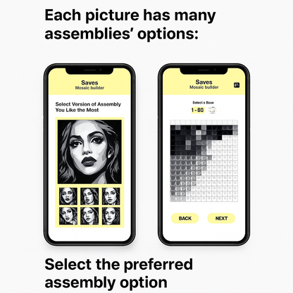 SAYES™ | Custom Photo Mosaic Kit