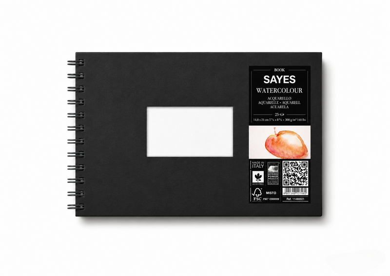Sayes Premium Mixed Media Sketchbook - Hardcover 300 GSM